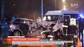 В Киеве лоб в лоб столкнулись микроавтобус и внедорожник, есть погибшие