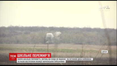 Четверо військових зазнали поранень на Донбасі за минулу добу