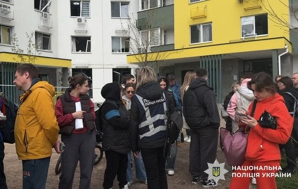 Ворожа атака на Київ / © Поліція Києва