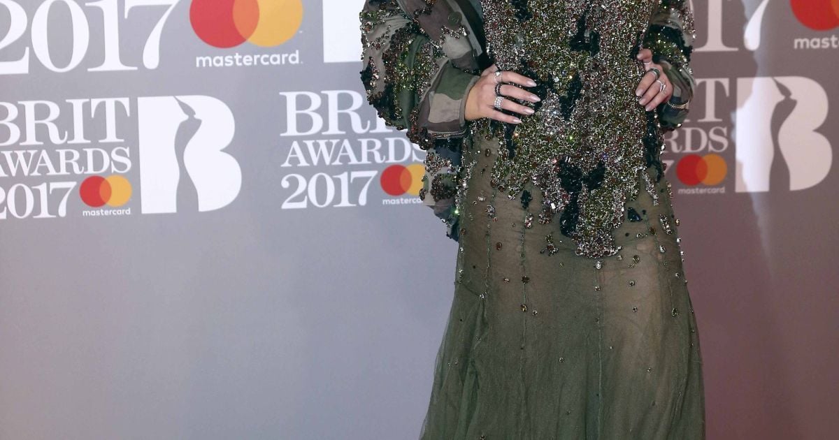 Рита Ора на Brit Awards-2017