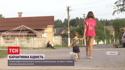 Последствия карантина: каждой третьей украинской семье не хватает средств на самое необходимое