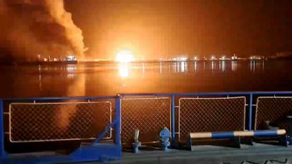 Румыны сняли на видео ночную атаку "Шахедами" по Одесчине