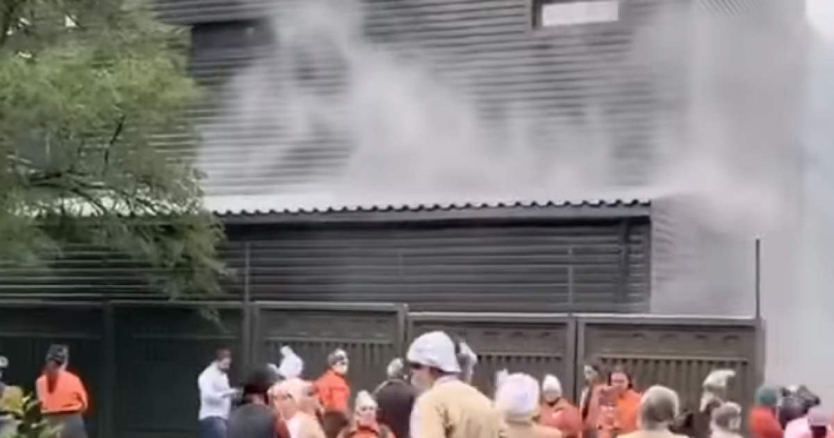 скриншот с видео соцсетей