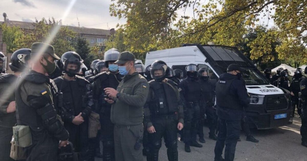 акція в Миколаєві проти Медведчука_4 / © Национальный корпус