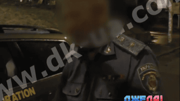 В Киеве задержали пьяного водителя с генеральскими погонами