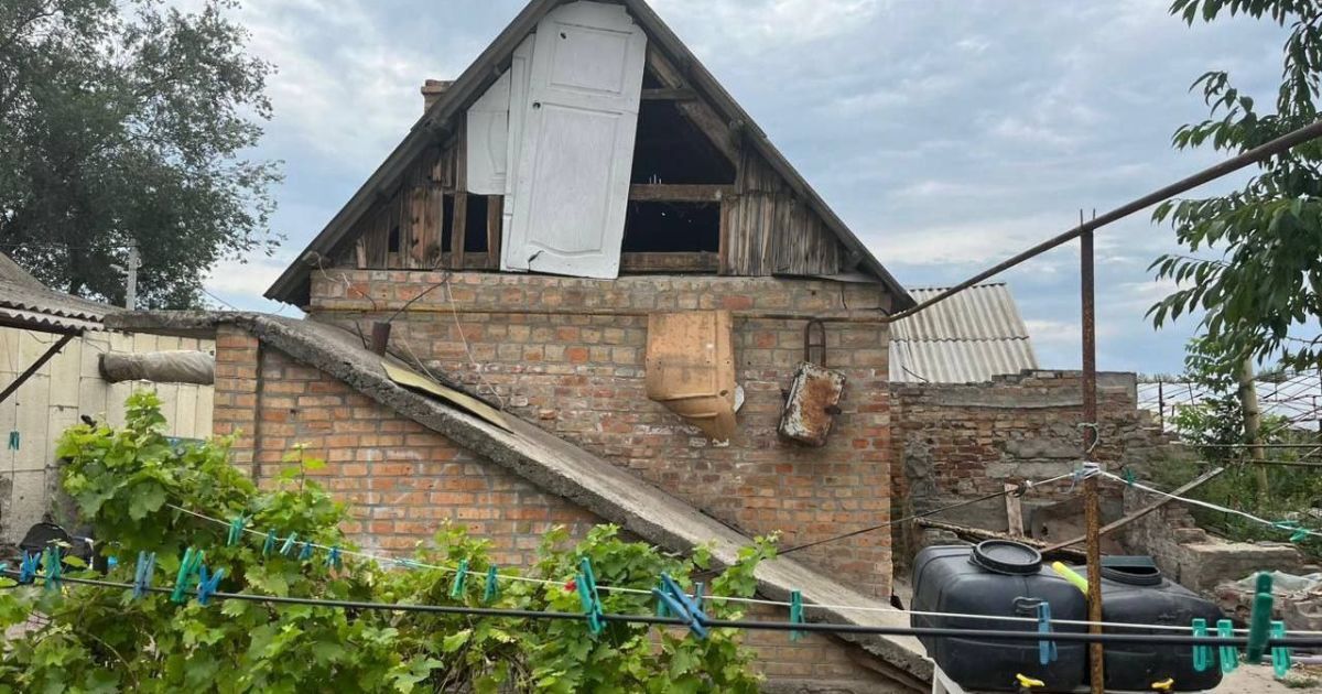 Последствия обстрела Никопольского района Днепропетровской области / © Сергей Лысак, глава Днепропетровской ОВА.