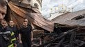 Володимир Зеленський у Києво-Печерській лаврі після атаки 15 квітня