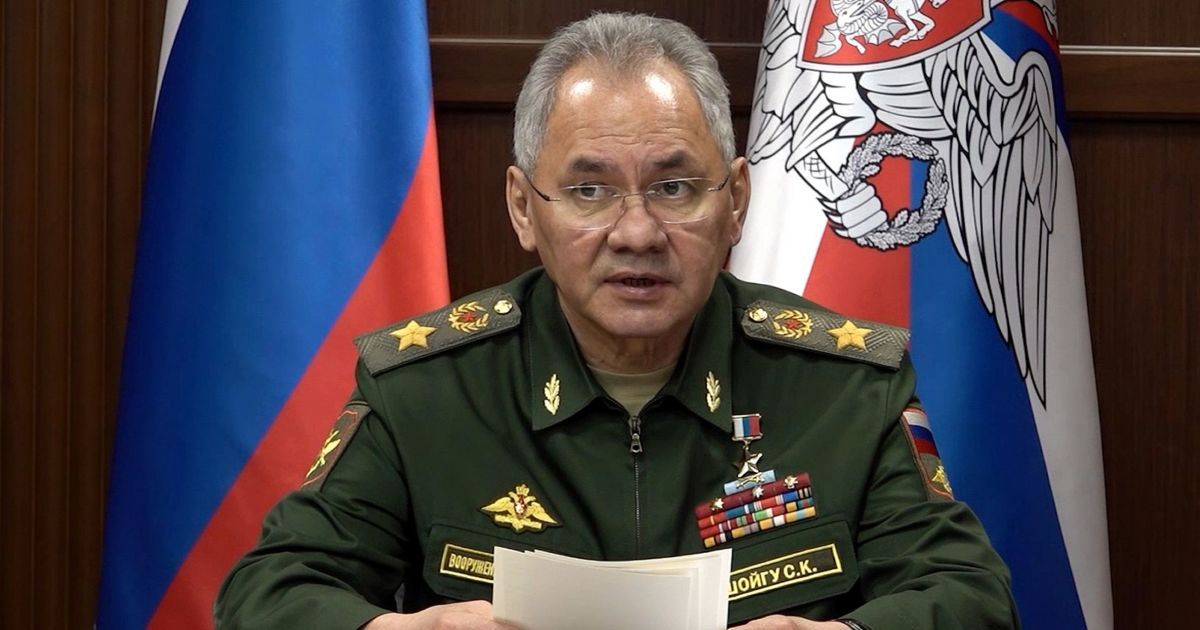 Міністр оборони Росії Сергій Шойгу