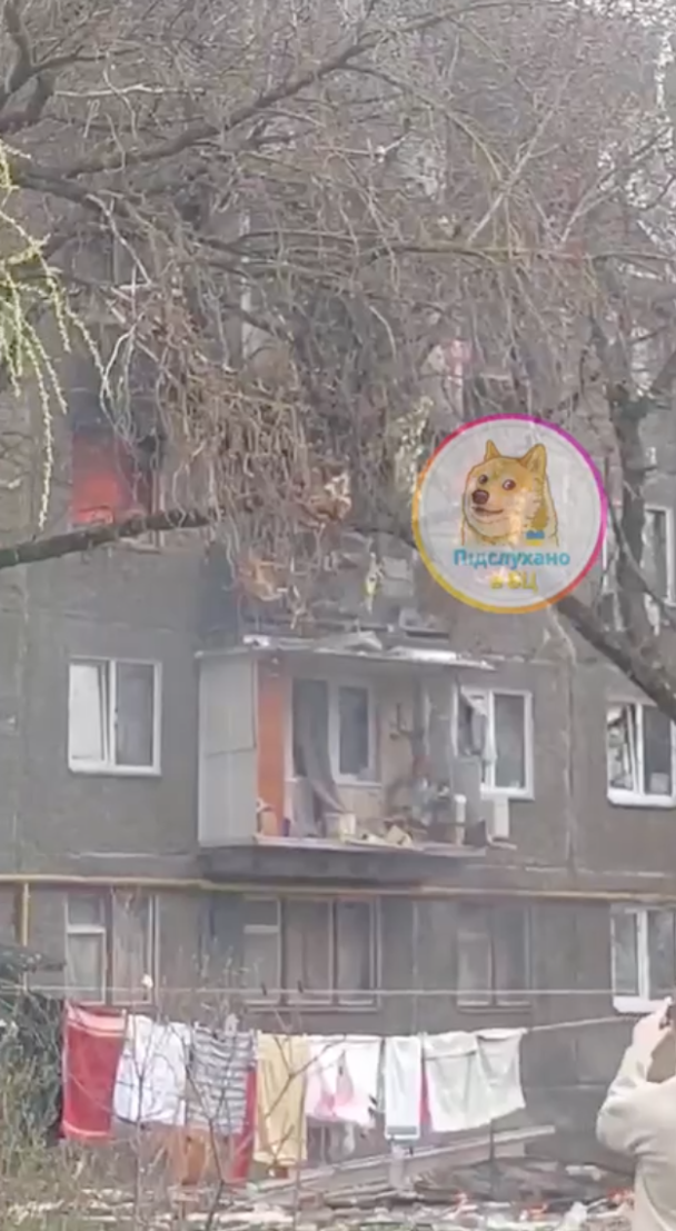 В Белой Церкви произошел взрыв в пятиэтажном доме /Фото: Telegram