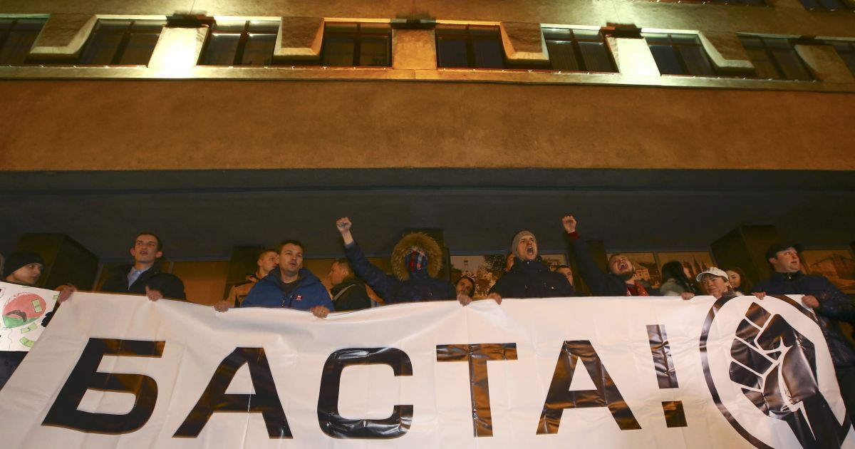 Митинг в Минске 17 февраля / © Reuters