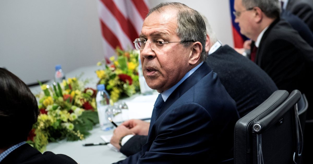 Министр иностранных дел России Сергей Лавров