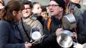 У Парижі 10 тисяч людей вийшли на "дзвінкий" мітинг проти Фійона