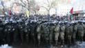 Дрібне хуліганство, злісна непокора: поліція склала протоколи на мітингувальників в центрі Києва