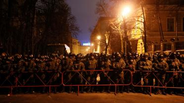 Нічні сутички блокадників з правоохоронцями в Києві_6 / © Reuters
