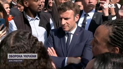 Эммануэль Макрон снова позвонил Путину впервые после своего переизбрания