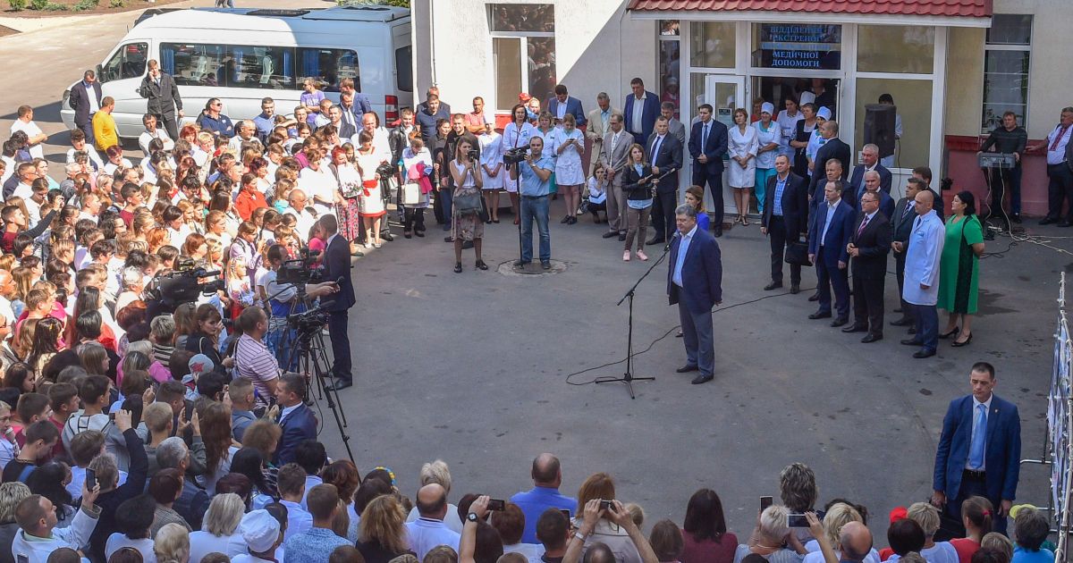 порошенко у вінниці на день міста_21 / © Сайт президента України