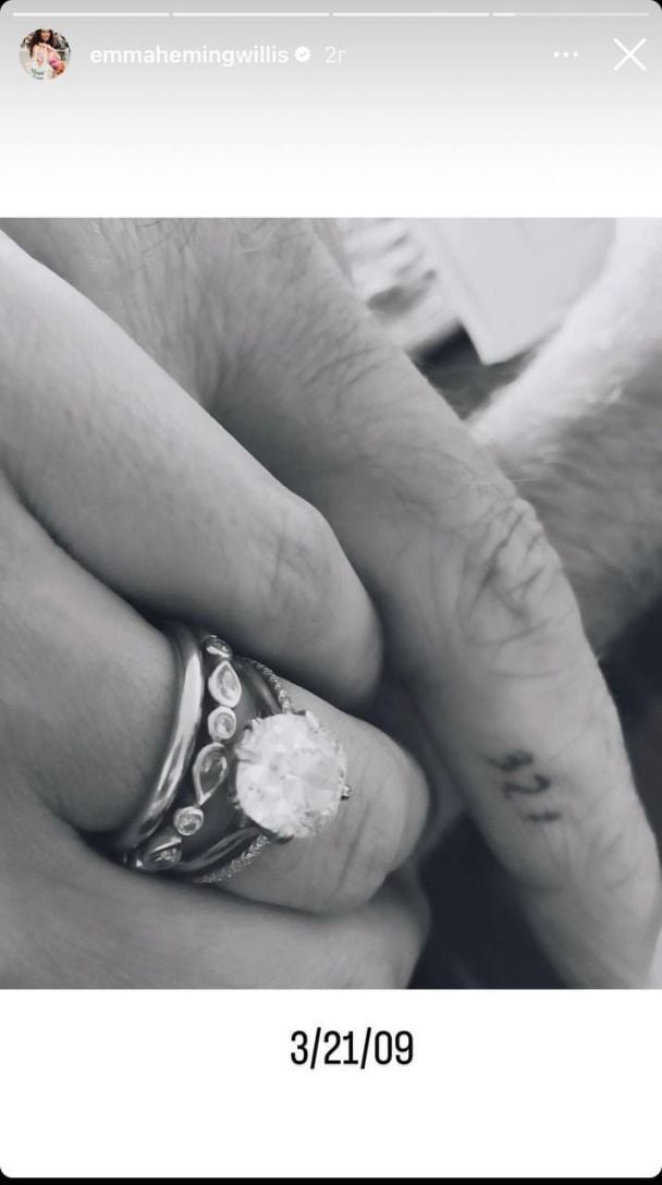 Брюс Уиллис с женой / © instagram.com/emmahemingwillis