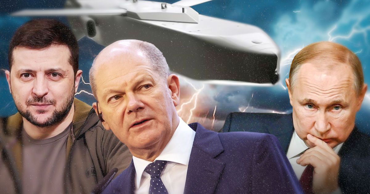 Владимир Зеленский, Олаф Шольц, Владимир Путин