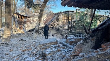 наслідки російського обстрілу екопарк Фельдман_7 / © Суспільне