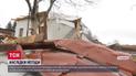 На Буковине устраняют последствия смерча, который в считанные минуты повредил десятки домохозяйств