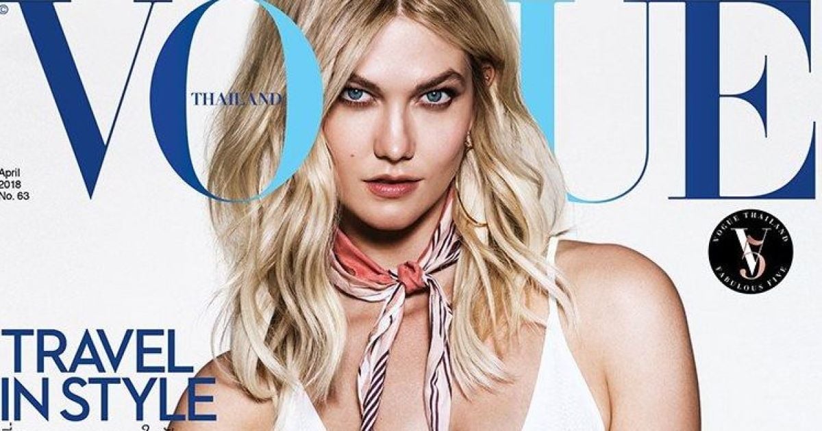 Карли Клосс для Vogue Thailand