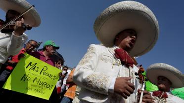 У Мексиці тисячі людей протестують проти ідеї Трампа про будівництво стіни з країною_10 / © Reuters