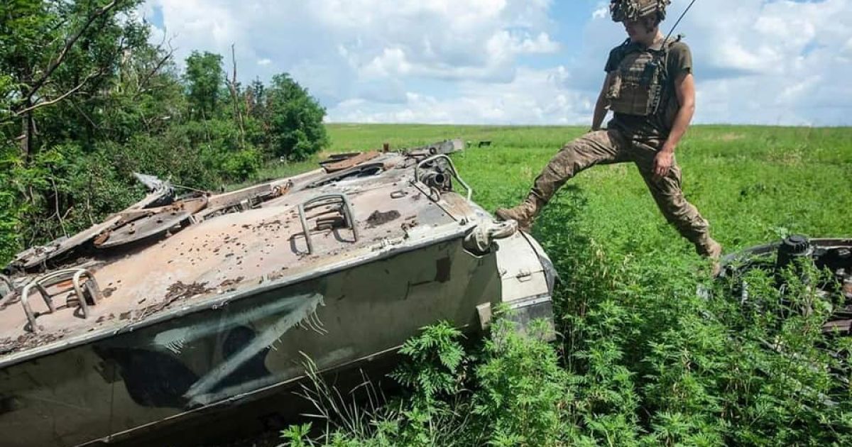Знищена техніка окупантів / фото ілюстративне