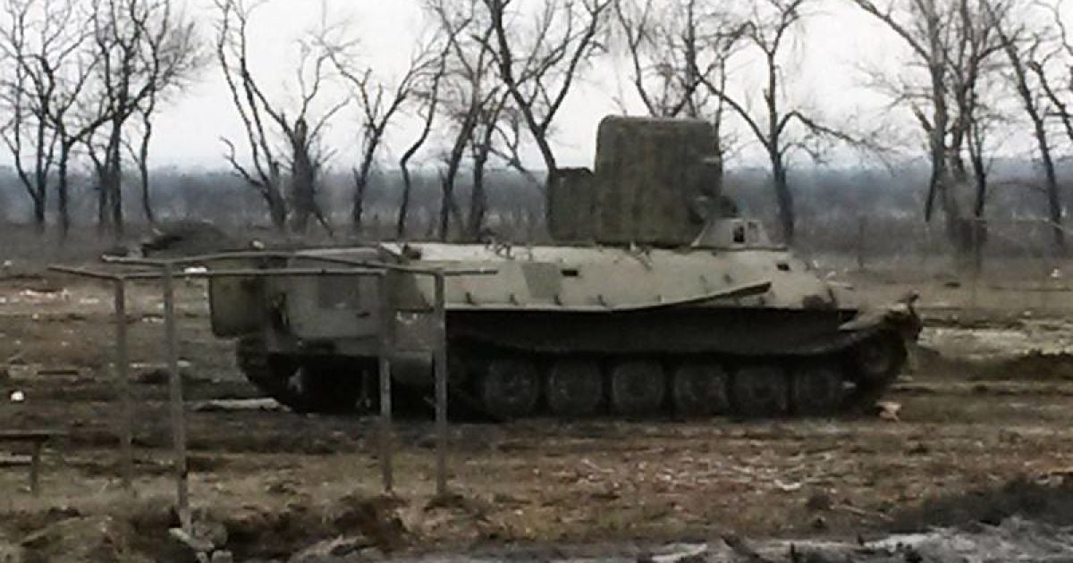 Под Дебальцево - российские танки