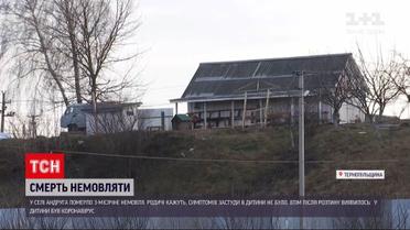 Новости Украины: в Тернопольской области трехмесячный младенец внезапно умер от COVID-19