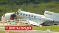 У США розбився невеликий реактивний літак під час посадки