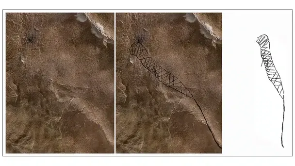 Масивний гліф змії, знайдений у печері Алабами Фото Стівен Альварес, dailygalaxy.