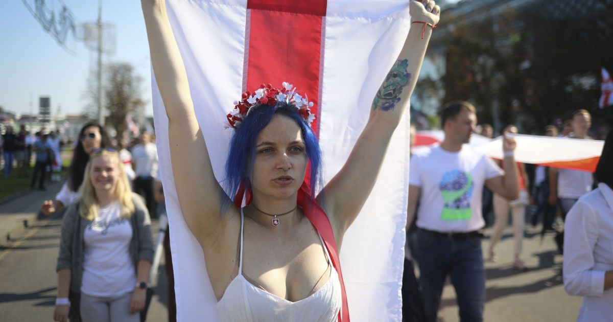 протести у білорусі 30.08_4 / © Associated Press