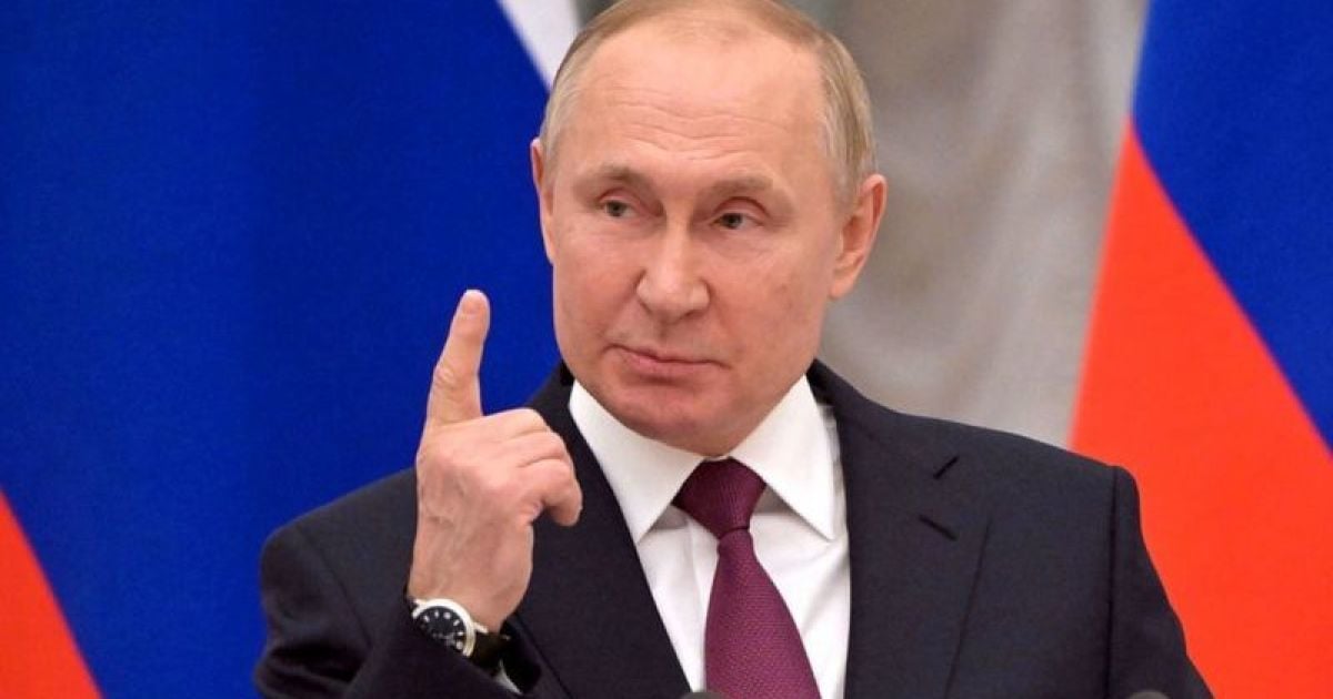 Кремлевский диктатор Владимир Путин