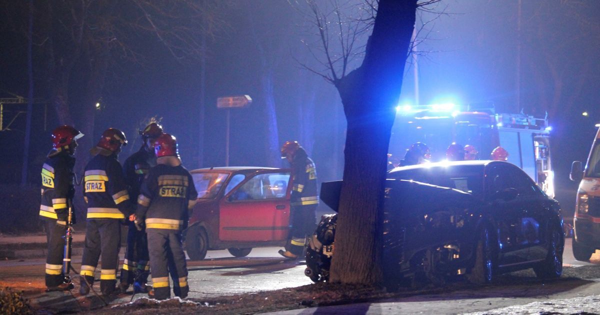 Водитель Шидло свернул в дерево, чтобы избежать худшего столкновения