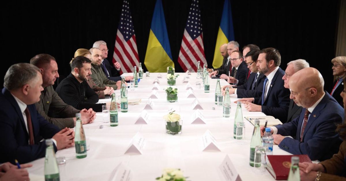 A meeting of the Ukrainian and US teams took place in Munich / Photo: Volodymyr Zelenskyy