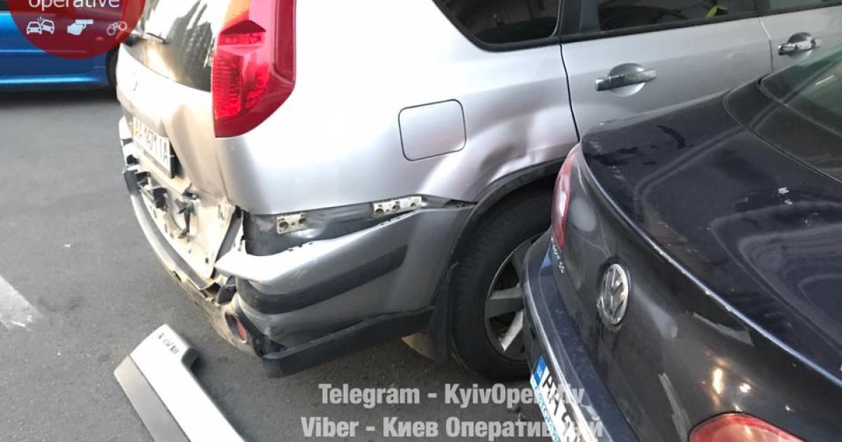 аварія на Оболоні в Києві_4 / © Facebook/Киев Оперативный