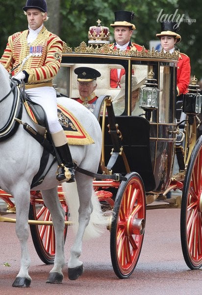 Королева Камилла и король Чарльз III на Trooping the Color  2024 / © Getty Images