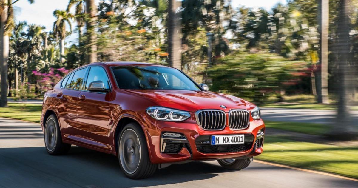 В BMW рассекретили купе-кроссовер X4 2019 года