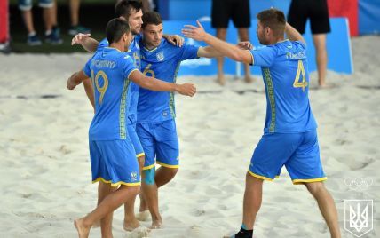 Сборная Украины по пляжному футболу победила Польшу и вышла в суперфинал Евролиги