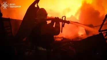 атака на Одеську область 28 січня_5 / © ДСНС