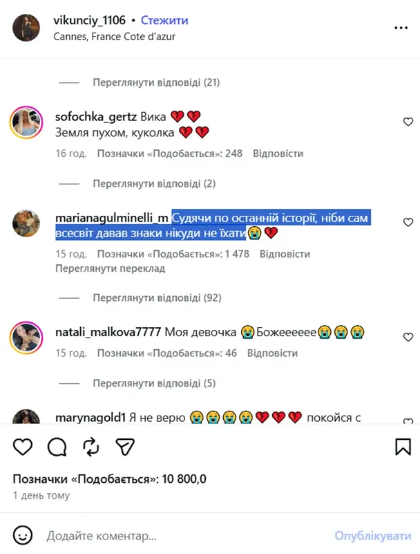 Люди, які стежили за блогеркою в інтернеті, зауважили кілька характерних знаків