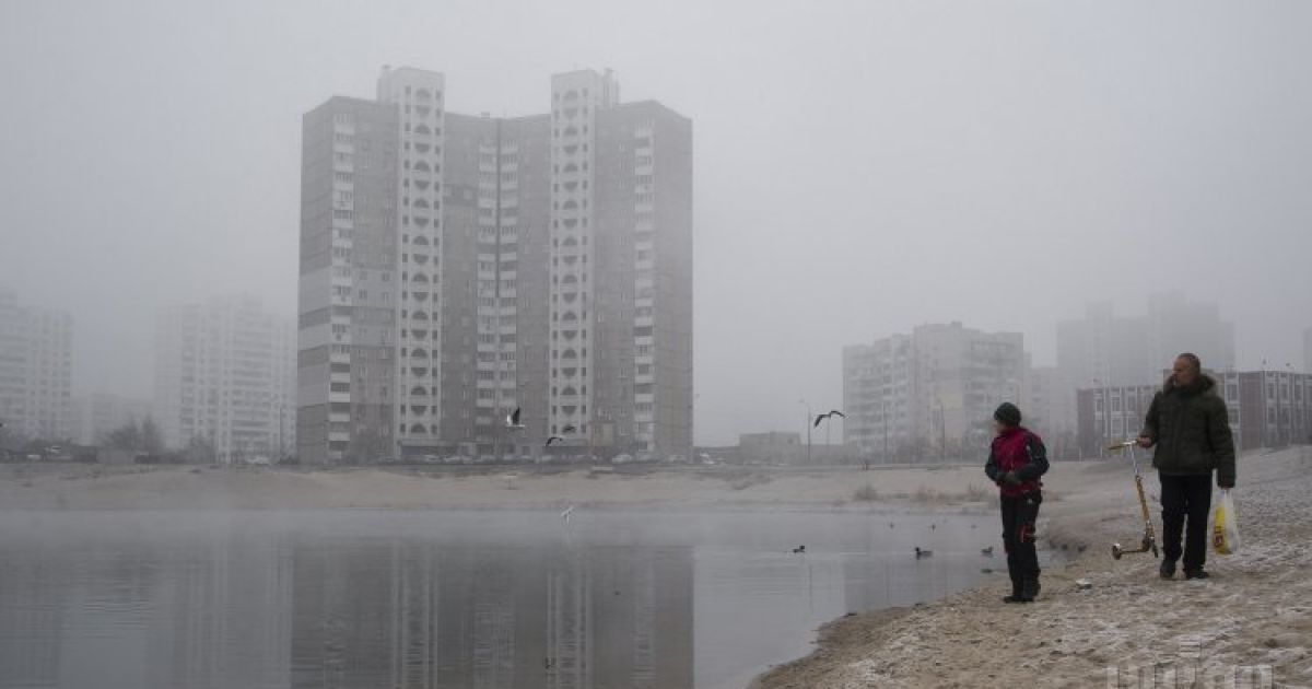 Уровень загрязнения воздуха в Киеве превышает норму