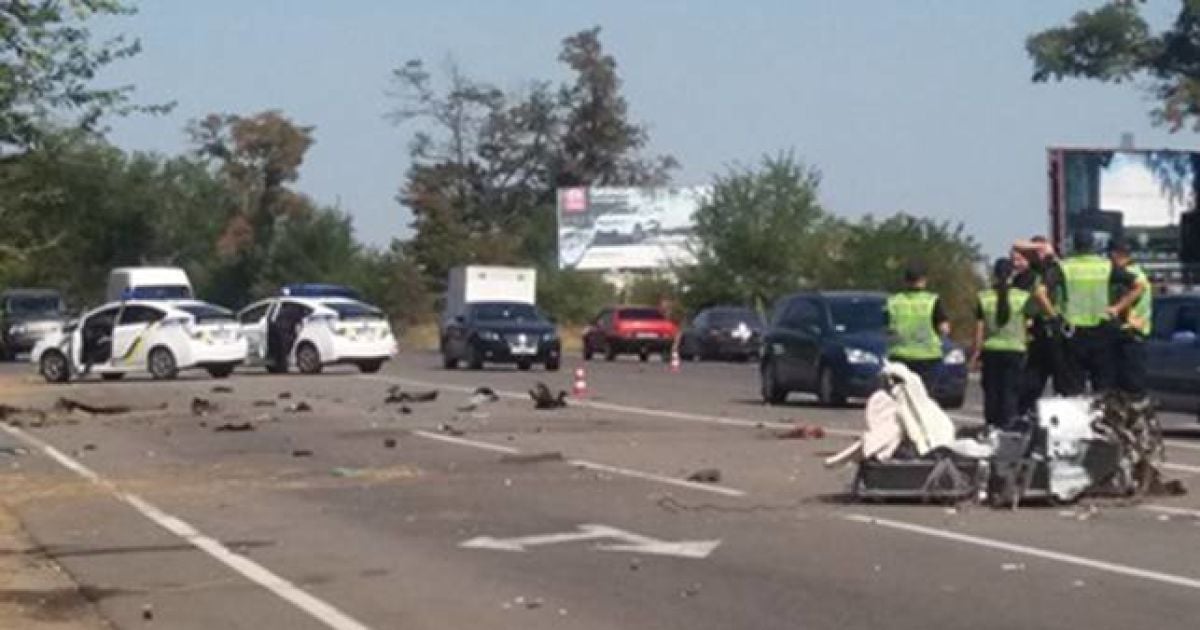 аварія біля Херсона_2 / © Національна поліція України