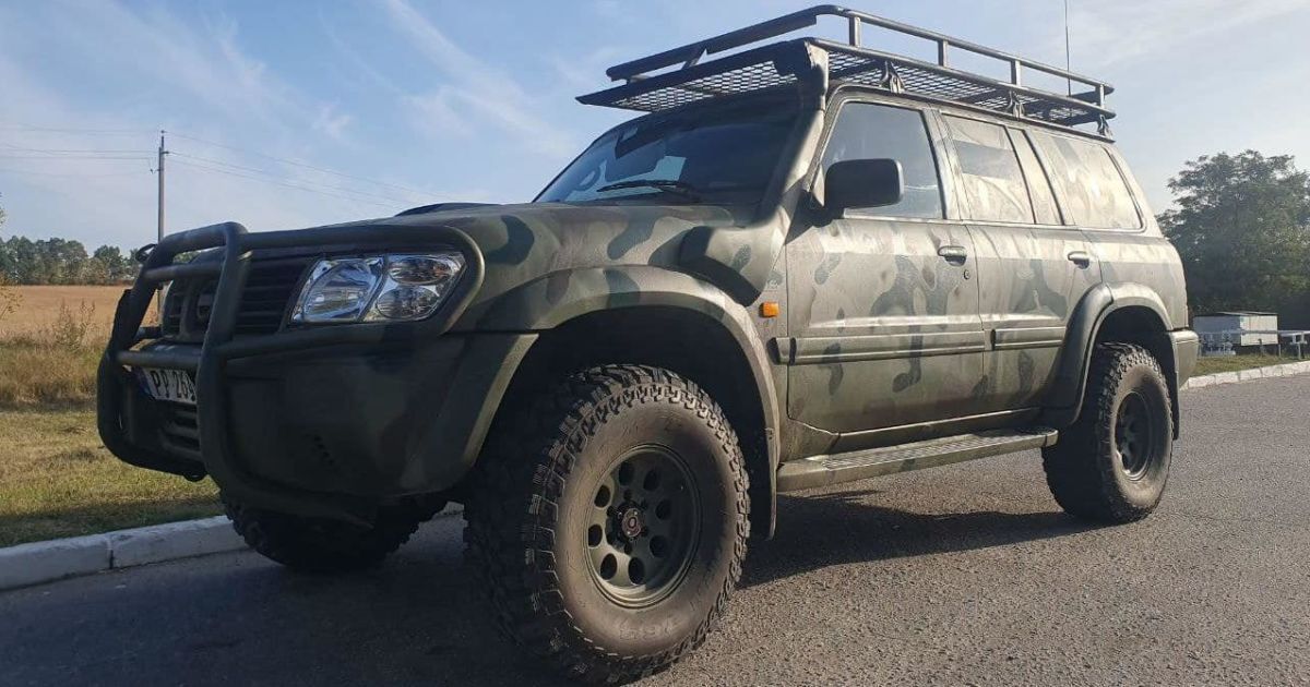 У захисників у Лимані викрали позашляховик / Фото: Андрій Бурахович / facebook.com