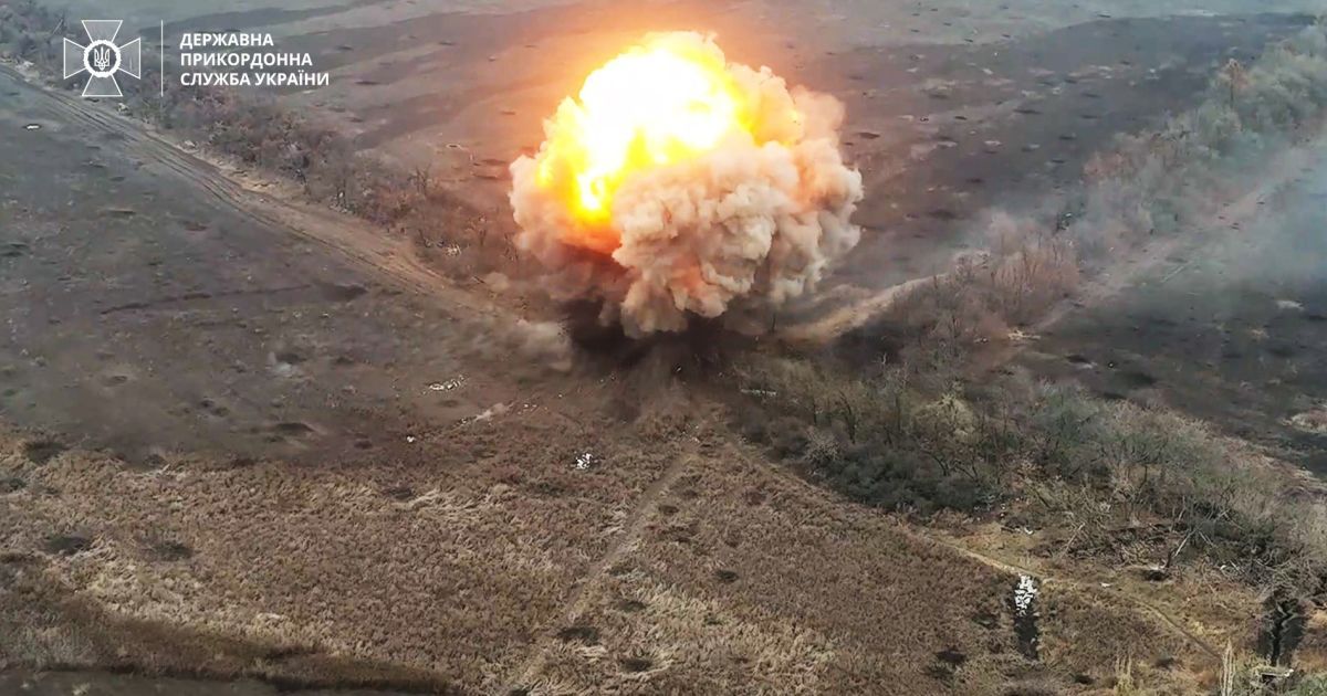 Вибух польового складу протитанкових мін на півдні України