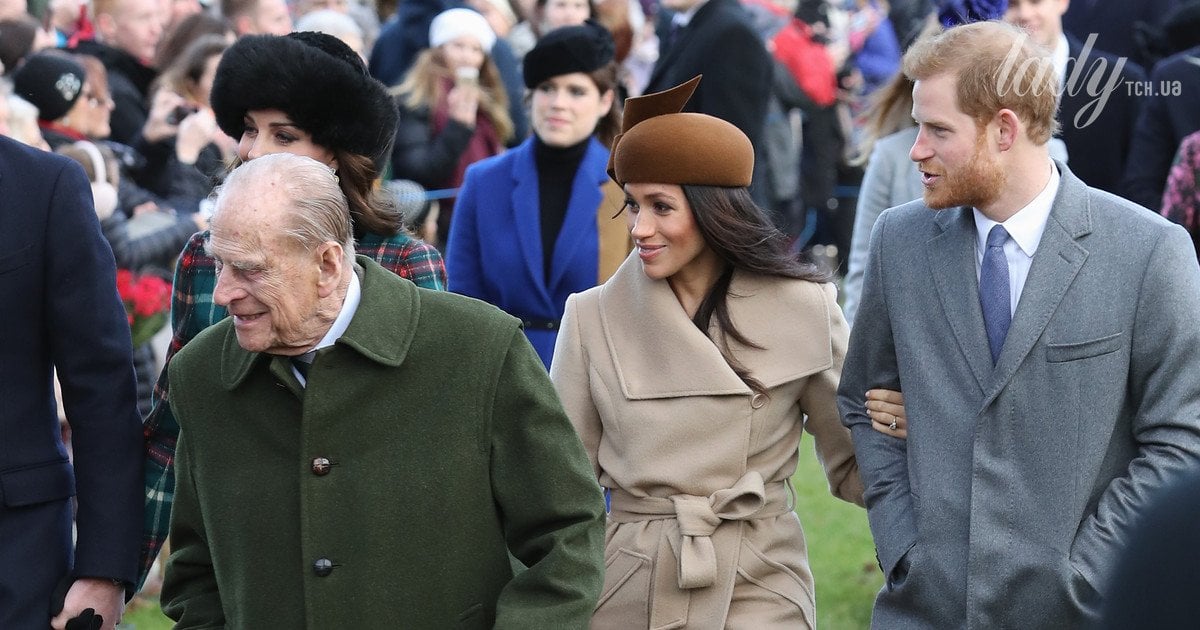 Принц Філіп, Меган Маркл та принц Гаррі