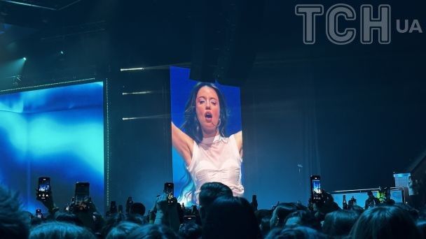 Концерт Нади Дорофеевой во Дворце спорта в Киеве