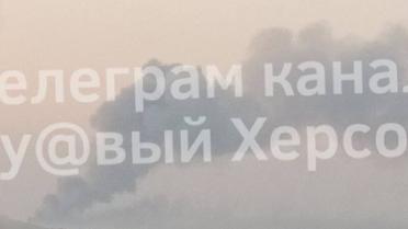 Вибухи пролунали у тимчасово окупованому Генічеську / © із соцмереж