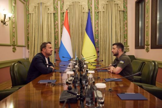 Стало відомо, про що сьогодні в Києві говорили Зеленський і прем'єр-міністр Люксембурга