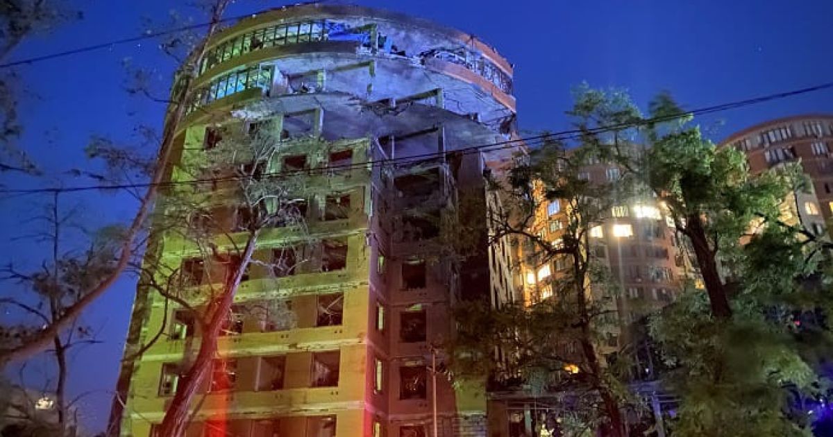 Нічна атака РФ на Одесу 14 травня